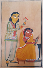 Blossoms of Affection: Kalighat Shades by Uttam Chitrakar