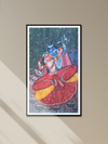 Radha-Krishna in Kalighat by Uttam Chitrakar