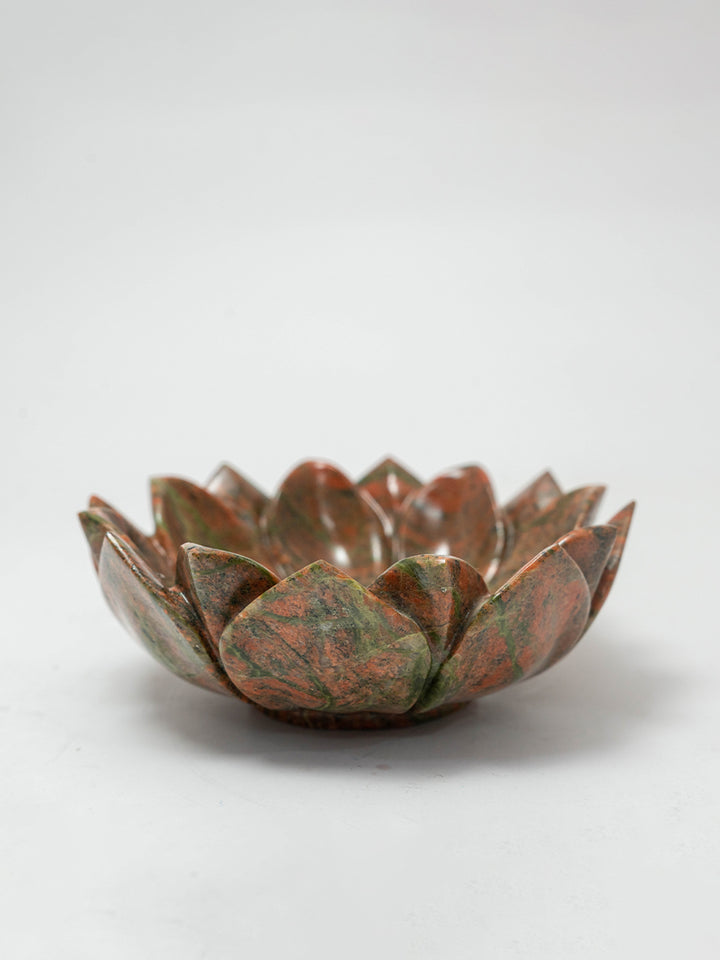 Unakite Awakening: The Majestic Lotus in Vibrant Hues by Prithvi Kumawat Thumbnail