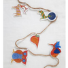 POTLI DIY Educational Craft kit - Christmas Decorations using Gond Art - Forest Friends (age 6 years +)