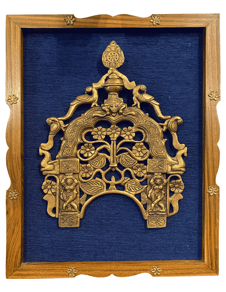 Prabhavali, Vintage Style Brass Work Thumbnail
