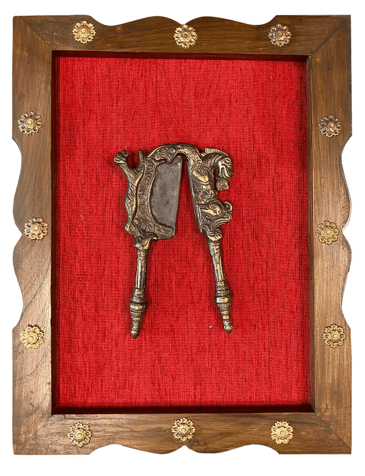 Nut Cutter (Sarauta), Vintage Style Brass Work Thumbnail