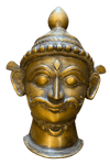 Buy Mangesh (Shiva) in Vintage Style Brass Mask