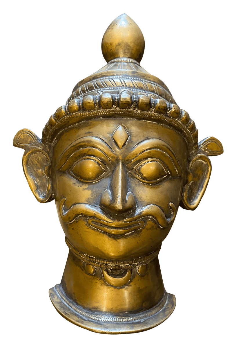 Buy Mangesh (Shiva) in Vintage Style Brass Mask