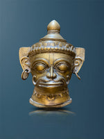Shop Hanuman in Vintage Style Brass Mask