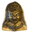 Buy Bhairav in Vintage Style Brass Mask