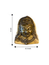 Bhairav in Vintage Style Brass Mask for sale