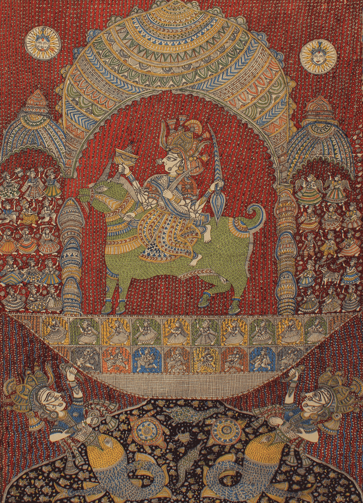 Vahanvati Mata Di Mata Ni Pachedi By Dilip Chitara For Home Decor Thumbnail