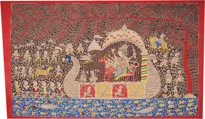 Vahanvati Mata Mata Ni Pachedi By Dilip Chitara For Home Decor Thumbnail