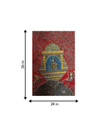 Vahanvati Mata: Mata ni Pachedi Painting for sale