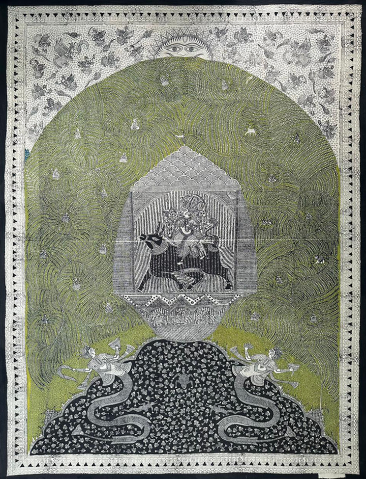 Vahanvati Mata Mata Ni Pachedi By Sanjay Chitara For Home Decor Thumbnail