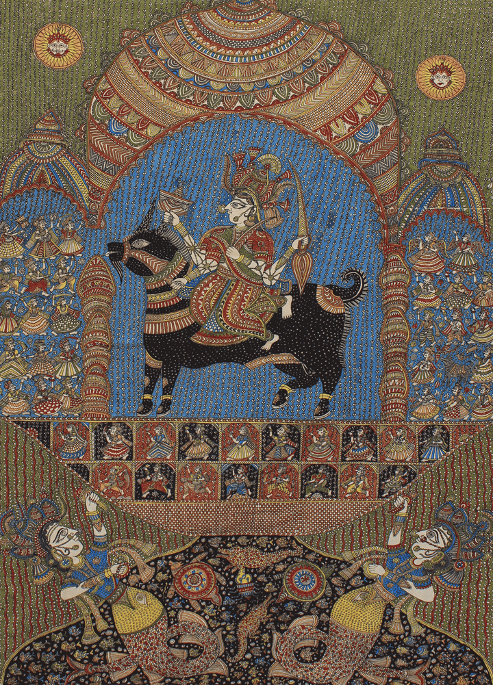 Vahanvati Mata Mata Ni Pachedi By Dilip Chitara For Home Decor Thumbnail