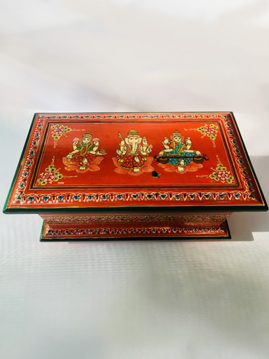 Vanity Box (with picture) In teak wood by Sawant Bhonsle / for sale / Diwali Home Decor / Ethnic Home Decor