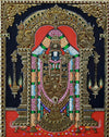 Venkateshvara, Tanjore Painting by Sanjay Tandekar