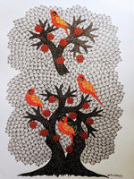 Rooted in Wonder: Trees in Gond Art by Manoj Tekam