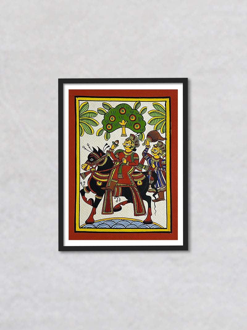 Vibrant Reverence – King and His Devotee by Kalyan Joshi