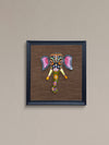 Visit our online store to shop for "TVibrant Splendor: The Captivating Artistry of Paper Mache Colorful Designer Elephant Face" and explore other artistic creations