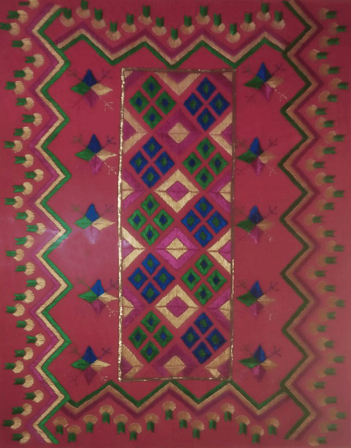 Vibrant Tapestry in Phulkari by Harjeet kaur Thumbnail