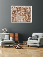 Village Life: Warli painting by Anil Wangad