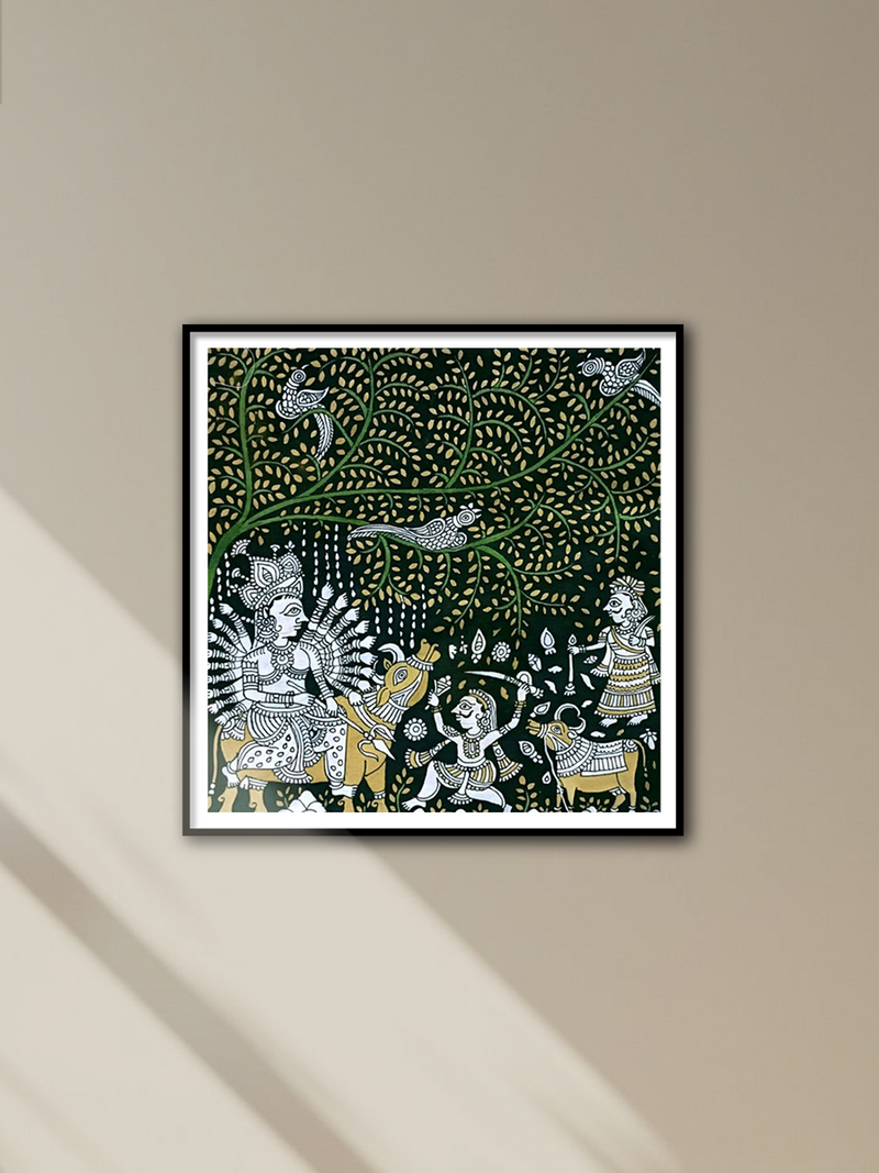 Shop Visat Mata, Mata Ni Pachedi Painting by Dilip Chittara