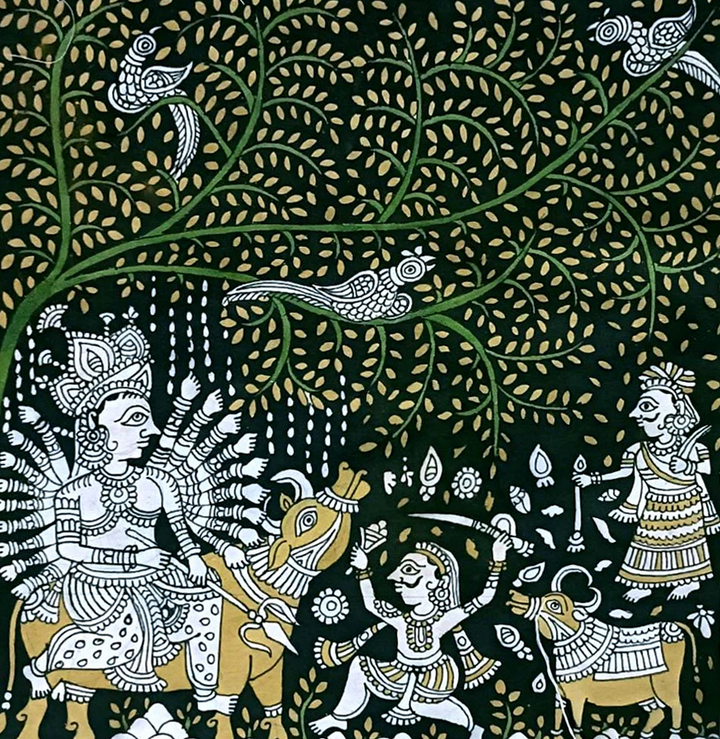 Visat Mata Mata Ni Pachedi By Dilip Chitara For Home Decor Thumbnail