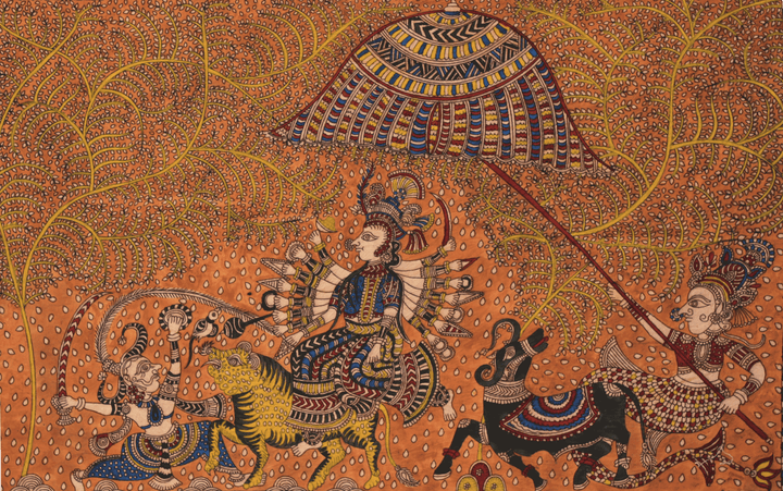 Visat Mata Mata Ni Pachedi By Dilip Chitara For Home Decor Thumbnail