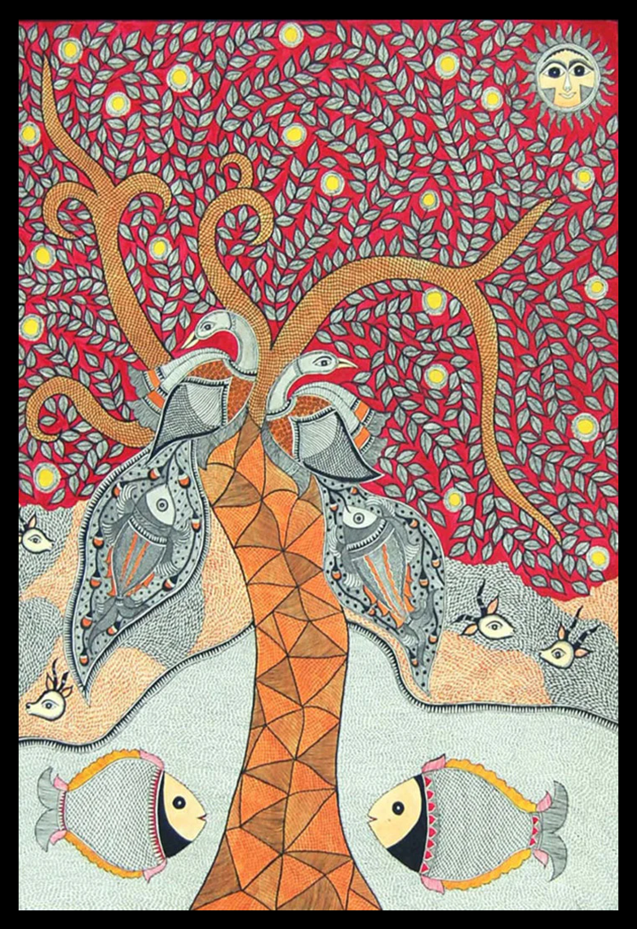 Visions of India: Vibhuti Nath's Madhubani amazement Thumbnail