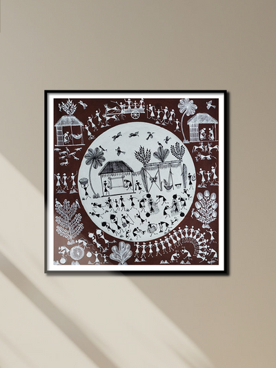 The Joy of Life: Warli by Dilip Bahotha for sale