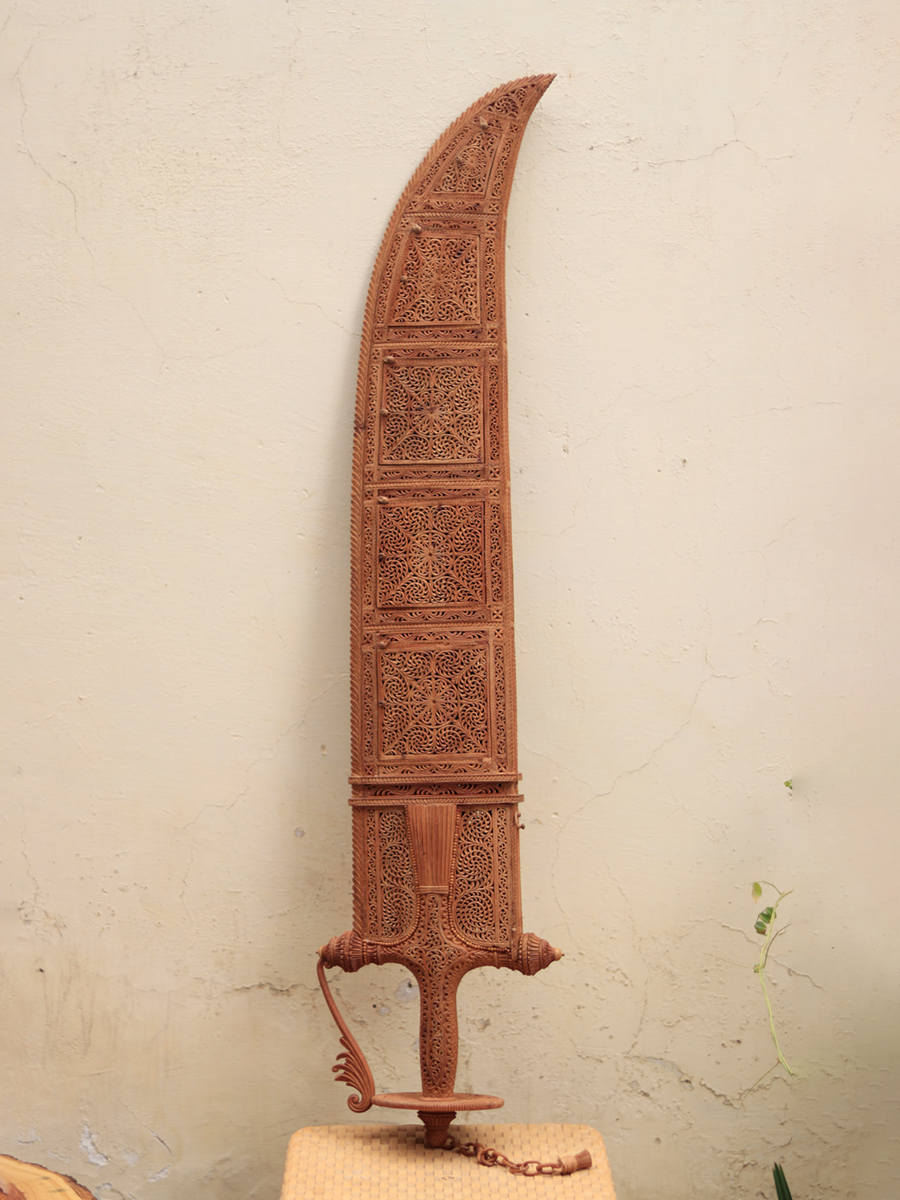 Shop Handcrafted Sandalwood Sword by Om Prakash