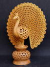 Shop Royal Peacock in Sandalwood Carving by Om Prakash