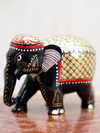 A Royal Elephant in Sandalwood Carving by Om Prakash for sale