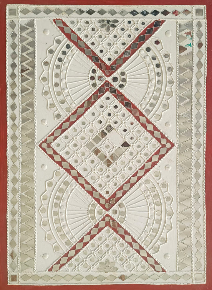 Wall Panel in Lippan Kaam by Majikhan For Home Decor, Gifting Thumbnail