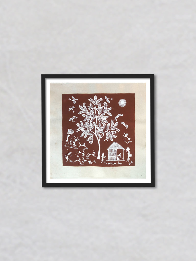 Warli Ecosystem, Warli Art by Dilip Bahotha