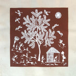 Warli Ecosystem, Warli Art by Dilip Bahotha