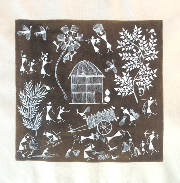 Warli Way of Life, Warli Art by Dilip Bahotha Thumbnail