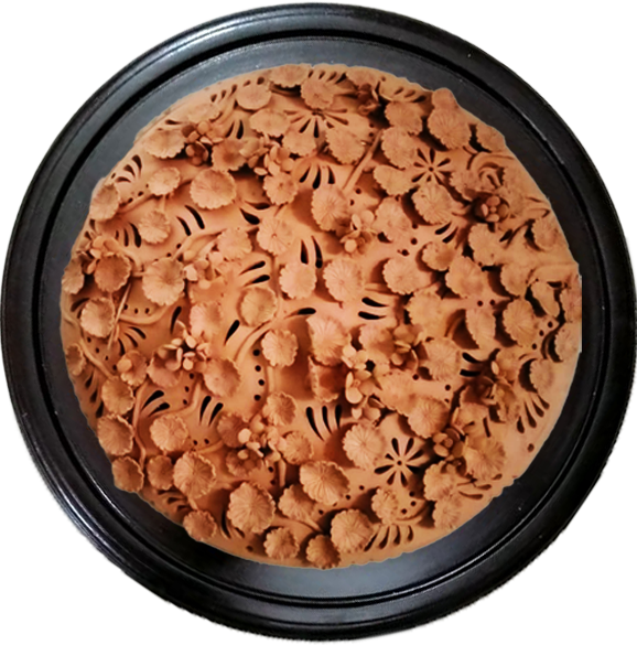 Water Lily Bed in Terracotta by Dolon Kundu Thumbnail