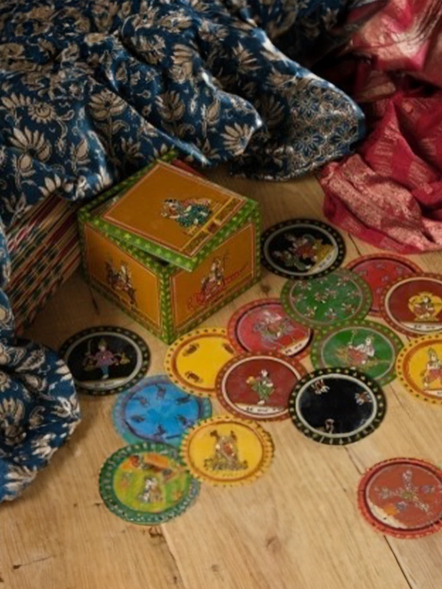 Rashi Ganjifa set of 144 card by Sawant Bhonsle for sale Diwali gift