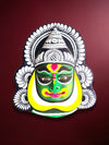 Kathakali Face in Chhau Mask by Dharmendra Sutradhar