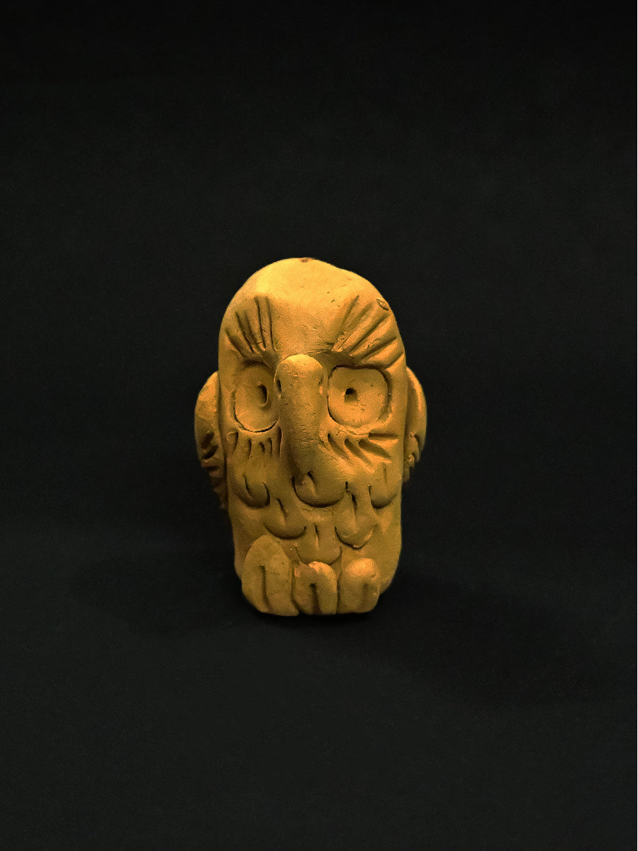 Whispers of Wisdom: The Terracotta Owl Model 
