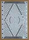 Buy White Tranquility in Lippan work by Majikhan