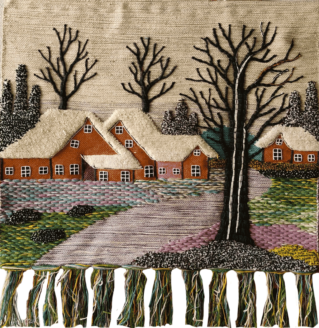 Buy Winter in Ghazipur Wall Hanging by Md. Matim