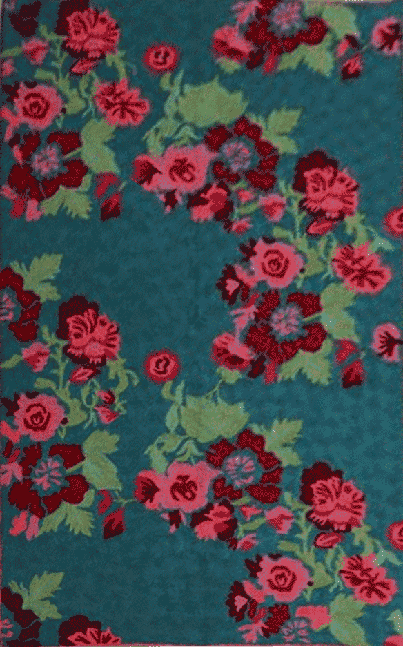 Woven Garden of Tradition in Crewel Embroidery by Jahangir Ahmed Bhat Thumbnail