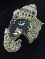 Ganesha: A Zari Zardosi Marvel by Mohd. Bilal