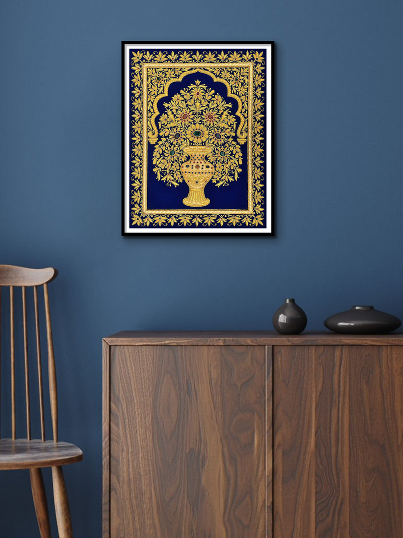 Buy Golden Zardozi work by Mohd. Bilal