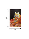 Pair of Tigers in Zardozi for sale