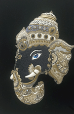 Buy Lord Ganesha in Zardozi by Md. Bilal