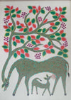 Animals collection in Bhil art by Geeta Bariya