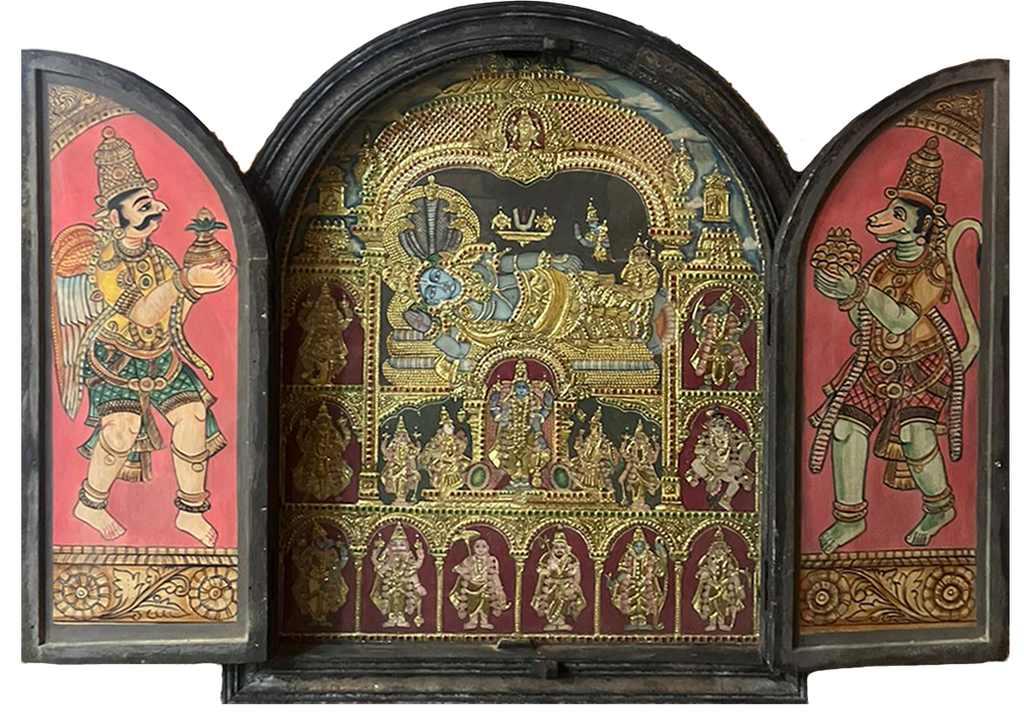 Lord Vishnu's Grace by Sheratone Antique Arts