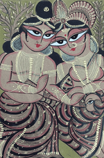 Buy Rama and Sita  in Bengal Pattachitra by Manoranjan Chitrakar