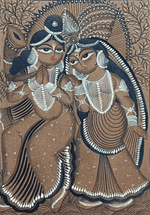Buy Rama and Sita  in Bengal Pattachitra by Manoranjan Chitrakar 
